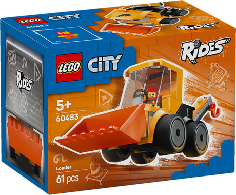Lego city voertuigen rides – bouwlader