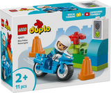 Lego duplo 10471 blauwe politiemotor