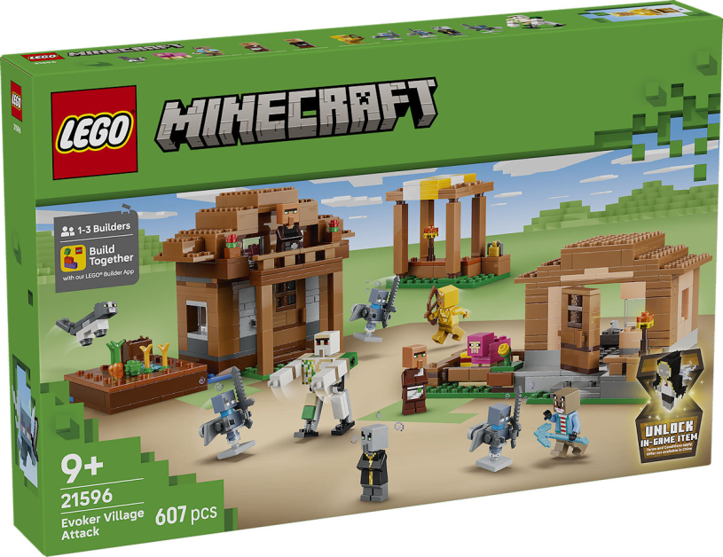 Lego minecraft oproeper dorpsaanval