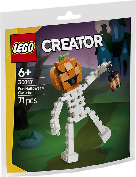 Lego impulse bag - leuk halloweenskelet