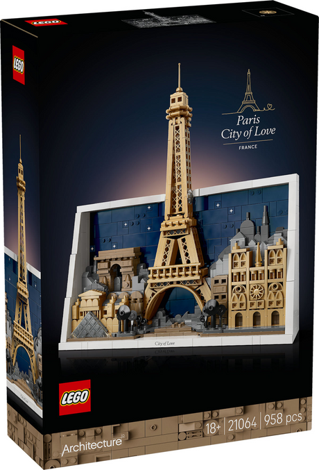Lego ® architecture parijs – stad van de liefde - 21064