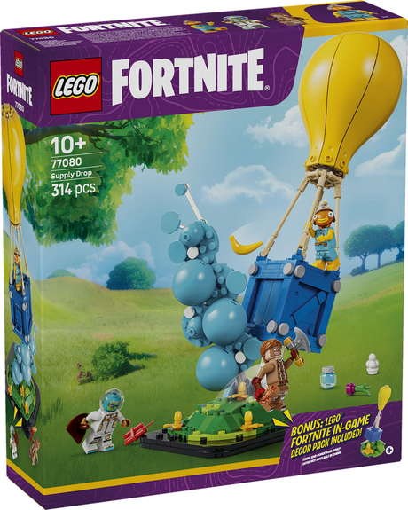 Lego fortnite supply drop game bouwpakket met speelgoed voor kinderen 77080