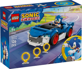 Lego sonic the hedgehog sonic: speedster lightning - auto bouwpakket voor kinderen - 77117