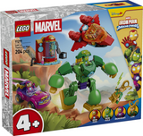 Lego ® ǀ marvel iron man en zijn fantastische vriendjes loki tegen team iron man - cadeau voor kinderen vanaf 4 jaar - 11211