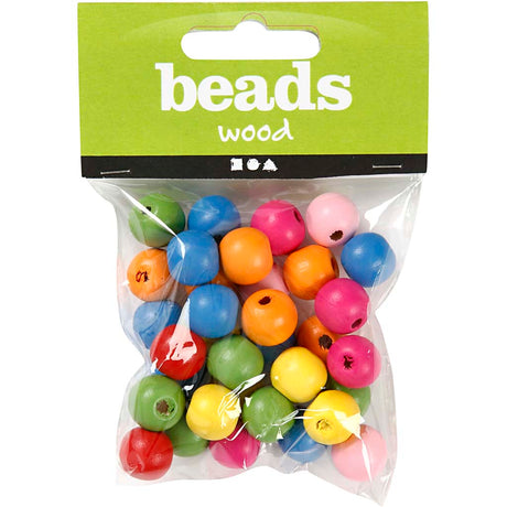 Creativ company https: www.cchobby.nl houten-kralen-d-12-mm-gatgrootte-2-5-3-mm-ca-40-div-diverse-kleuren-22-gr-1-doos