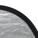 Studioking grip reflector zilver wit crgsw60 60 cm