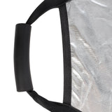 Studioking grip reflector zilver wit crgsw60 60 cm