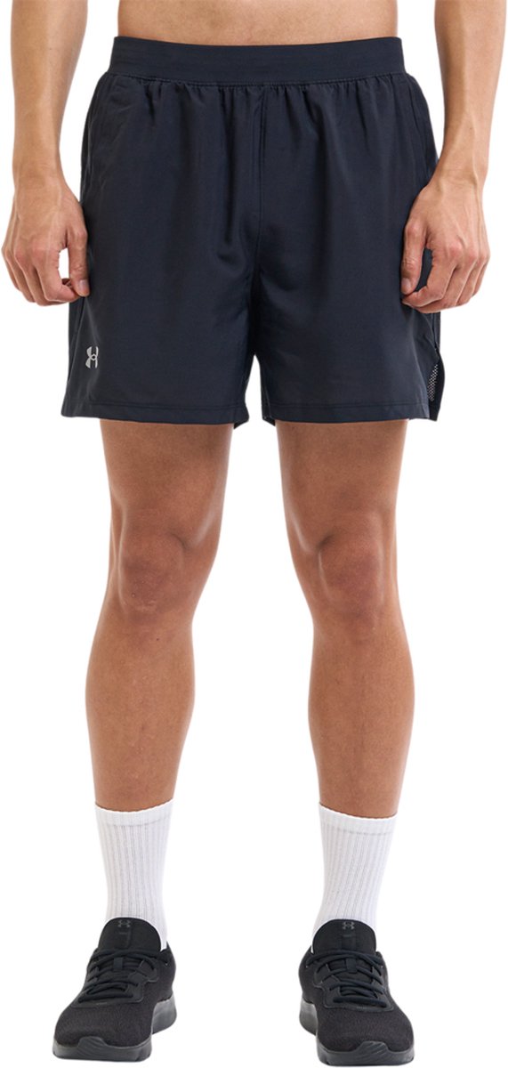 Under armour ua launch 5'' shorts heren sportbroek - zwart