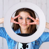 Studioking led ringlamp set led-480ask op 230v