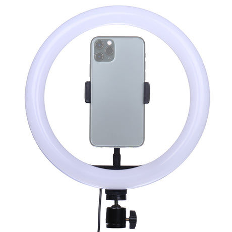 Studioking led vlog set sk-k190 met ringlamp en microfoonhouder