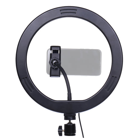 Studioking led vlog set sk-k190 met ringlamp en microfoonhouder
