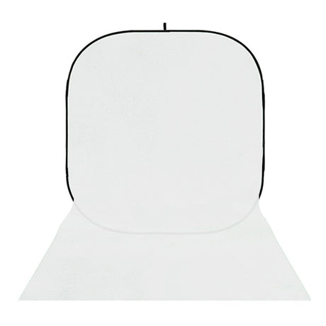 Studioking background board bbt-01-20 wit zwart 400x150 cm