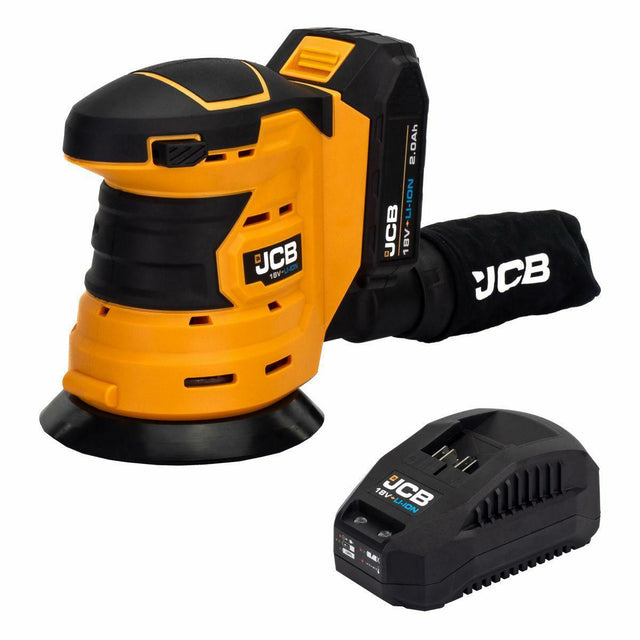 Jcb slijpmachines in de vorm van een soort 18v 125mm 1x2,0ah zak
