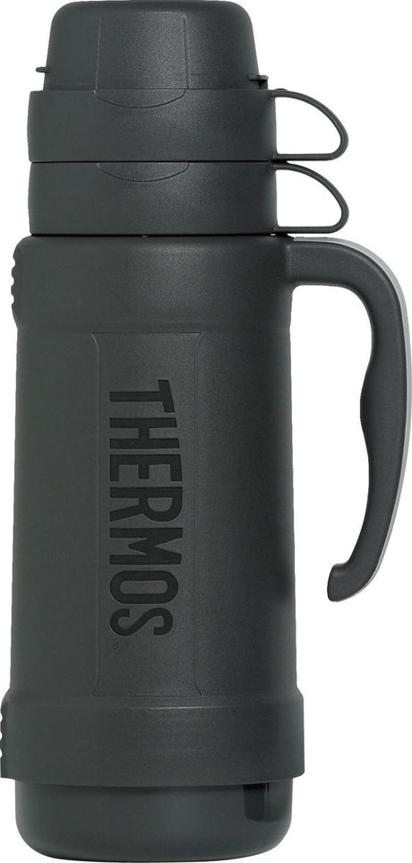 Thermos eclipse isoleerfles - 1l8 - donkergrijs