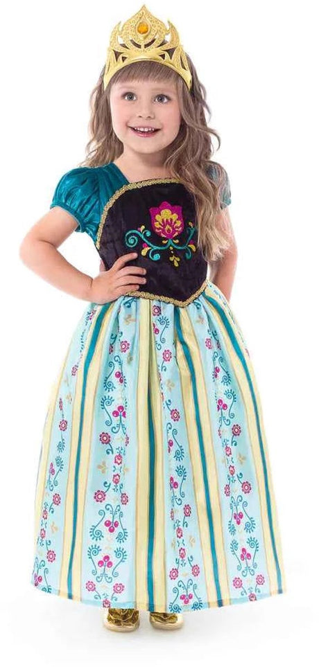 Little adventures - alpine coronation jurk – maat 98-104 98 104