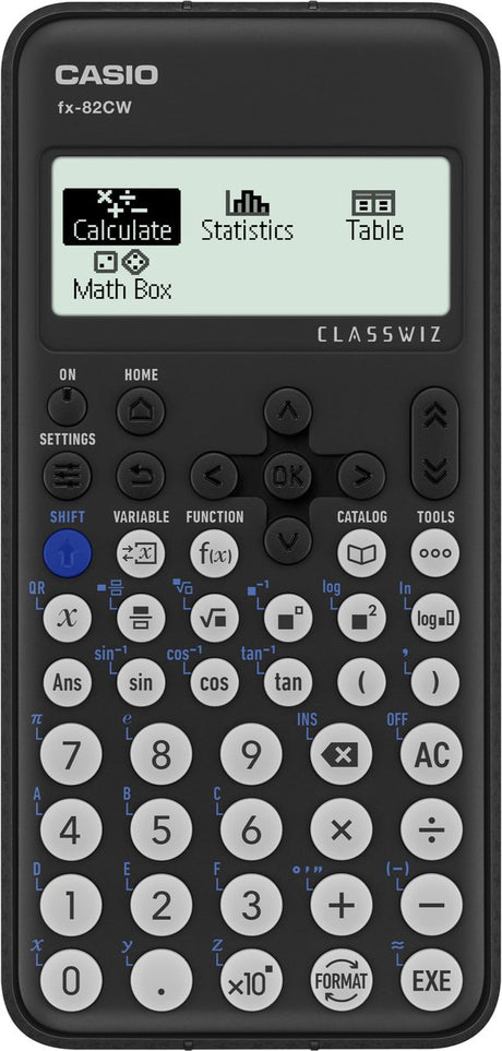 Casio wetenschappelijke rekenmachine fx82cw, belgische versie 10 stuks