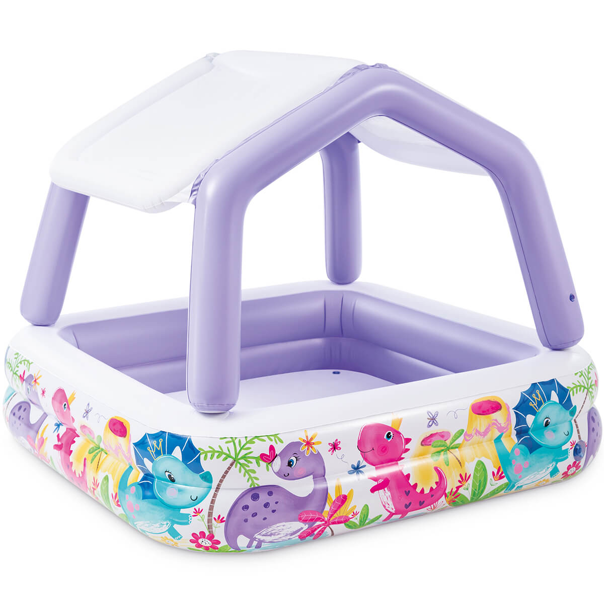 Intex inflatable swimming pool with sunroof