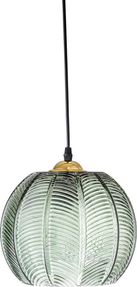 Bloomingville hanglamp glas adar groen