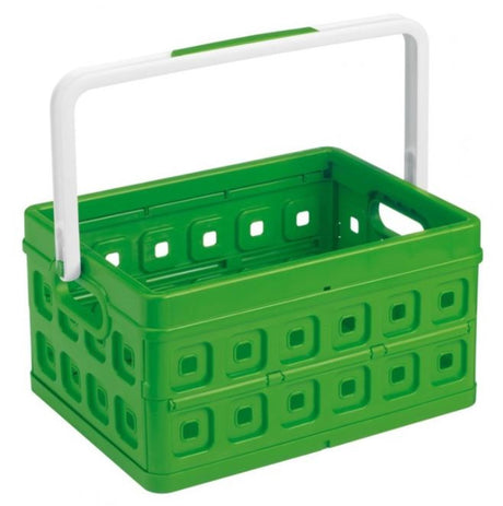 Sunware vouwkrat 24ltr groen handgreep