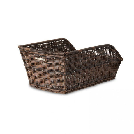 Basil Cento Rattan Look - Bicycle Basket - On the Back - Brown