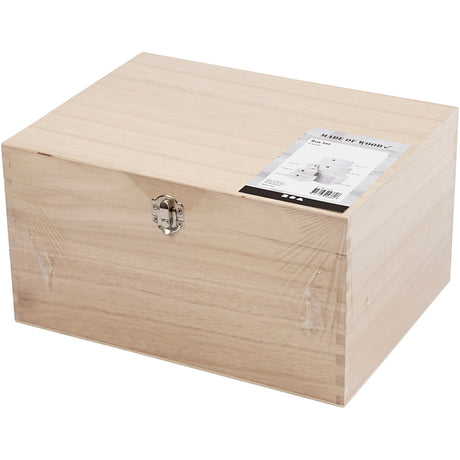Creativ company https: www.cchobby.nl set-houten-dozen-h-5-7-9-11-13-15-cm-l-8-11-8-15-8-20-24-27-7-cm-b-5-8-8-8-12-15-18-21-cm-6-stuk-1-set