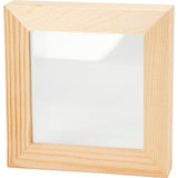 Creativ company http: www.cchobby.nl 3d-lijst-met-glas-d-2-5-cm-afm-12-3x12-3-cm-1-stuk