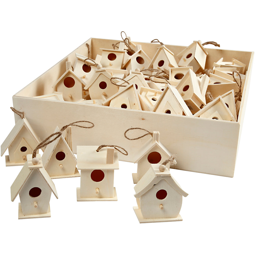 Creativ company http: www.cchobby.nl vogelhuis-h-7-cm-6x10-stuk-1-doos