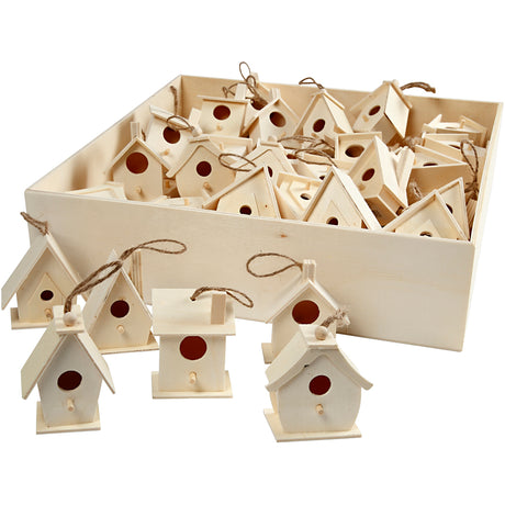 Creativ company http: www.cchobby.nl vogelhuis-h-7-cm-6x10-stuk-1-doos