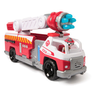 Paw patrol - brandweerredding - marshall's brandweerwagen met marshall-figuur, licht, lanceerder en geluidseffecten