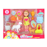 No brand pop set met accessoires 2 assorti | 6 stuks
