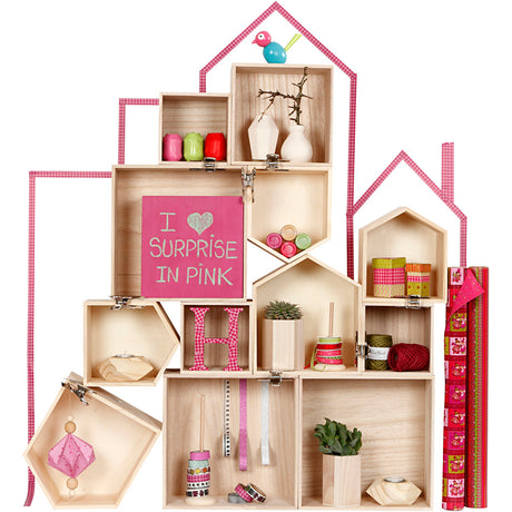 Creativ company http: www.cchobby.nl showdozen-vierkant-h-15x15-21-5x21-5-28x28-cm-d-12-5-cm-3-stuk-1-set
