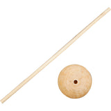 Http: www.cchobby.nl stok-met-voet-h-30-cm-d-6-5-cm-gatgrootte-8-mm-5-set-1-doos