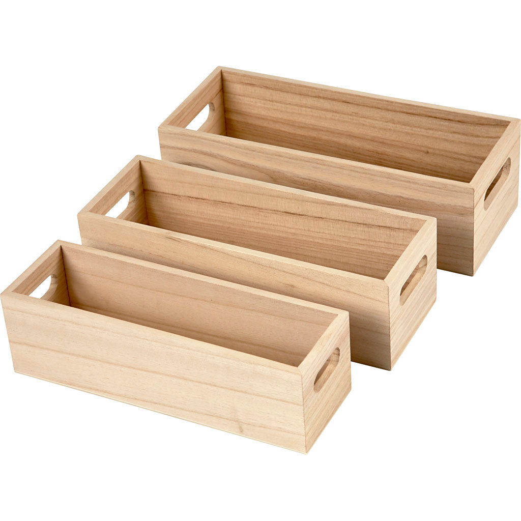 Creativ company http: www.cchobby.nl opslag-kratten-h-6-5-7-5-cm-l-22-23-5-25-cm-b-6-5-7-5-8-5-cm-3-stuk-1-set