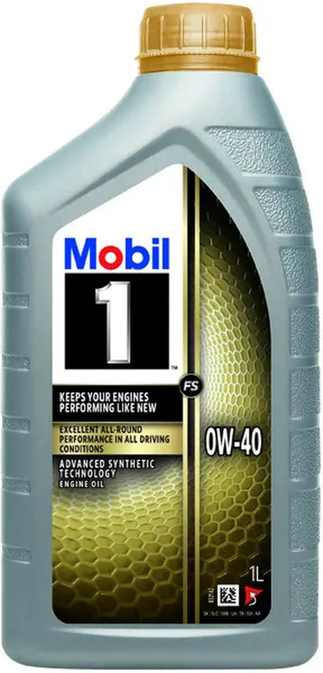 Mobil 1l fs 0w40 motorolie vw 502.00 505.00 porsche 229.5 229.3 - 1 liter