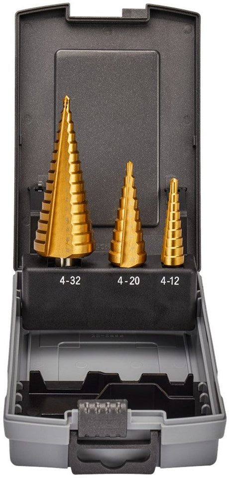 Makita stappenboren set hss 3 stuks - d-46573