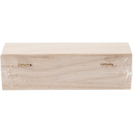 Creativ company cc houten langwerpige doos 20x6x6 cm