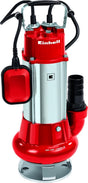 Einhell elektrische vuilwaterpomp gc-dp 1340 g - 1300 w - 23000 l u - vuil tot ø40 mm - traploos instelbare vlotterschakelaar - incl. touw van 6 m