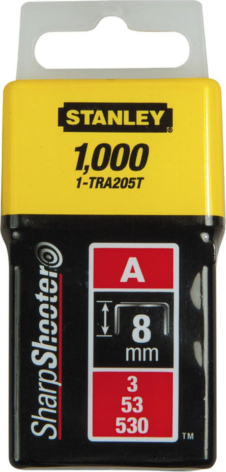 Stanley nieten 14mm type a - 1000 stuks