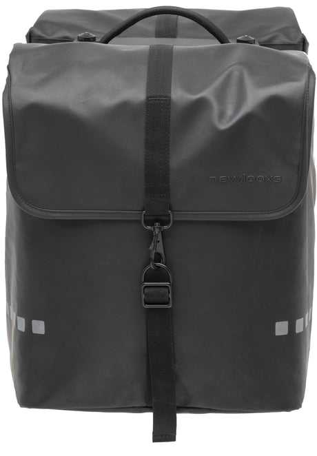 Nye Looxs Odense 224.501Mik Black Double Bicycle Bag