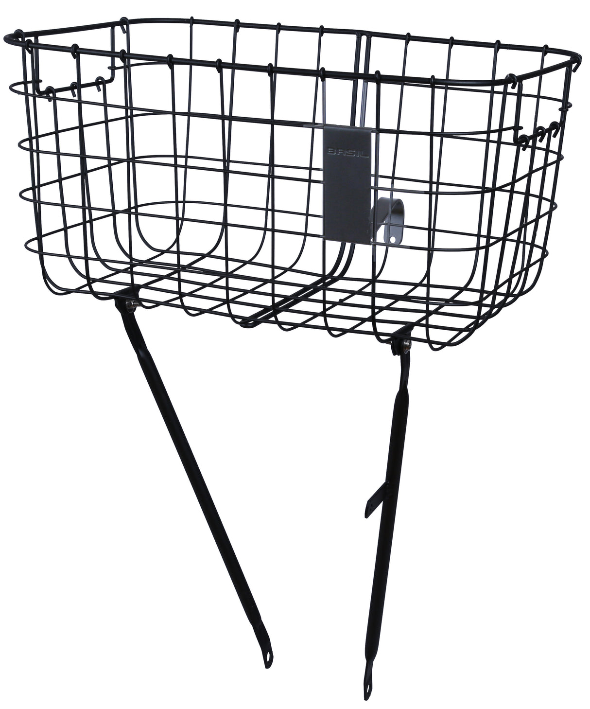 Basil Robin - Bicycle Basket - First - Black