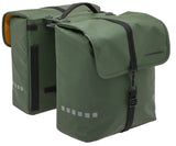 Nya Looxs Odense Double Bicycle Bag - Green - 39L