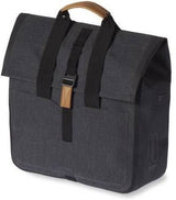 Basil Urban Dry Shopper - waterdichte fietstas, unisex, charcoal melee