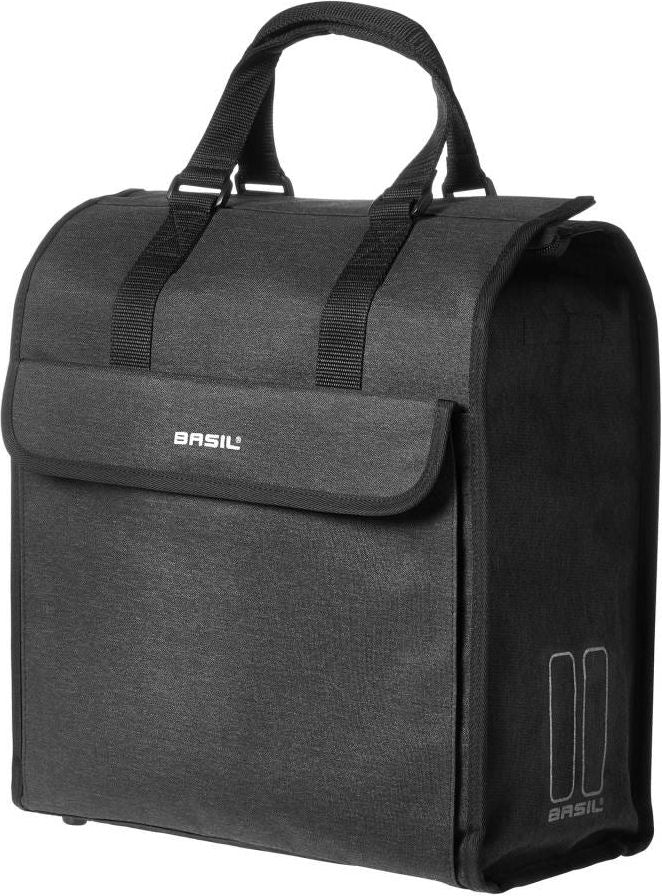 Basil Mira Bicycle Shopper Black Melee 18L