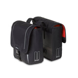 Basil Sport Design Double Bicycle Bag Black 32L