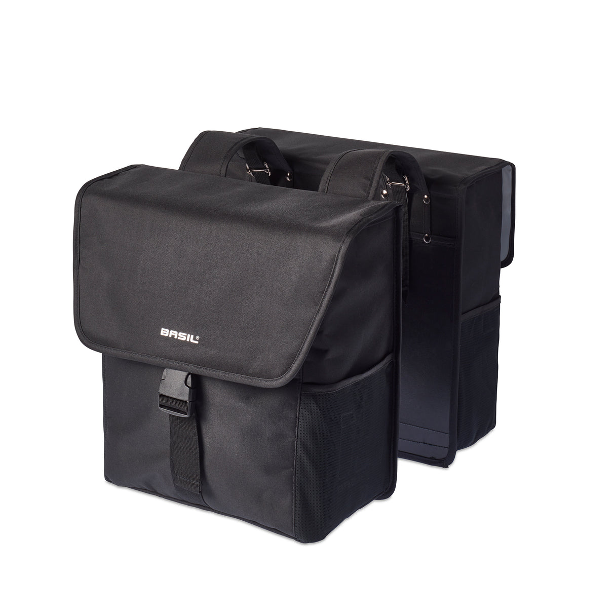 Basil GO BOLSA DE BOCHCLE DOBLE 32L Negro