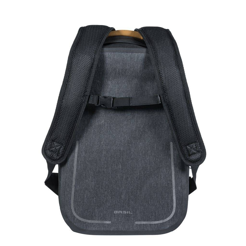 Basil Urban Dry Backpack Waterproof bicycle backpack Gray