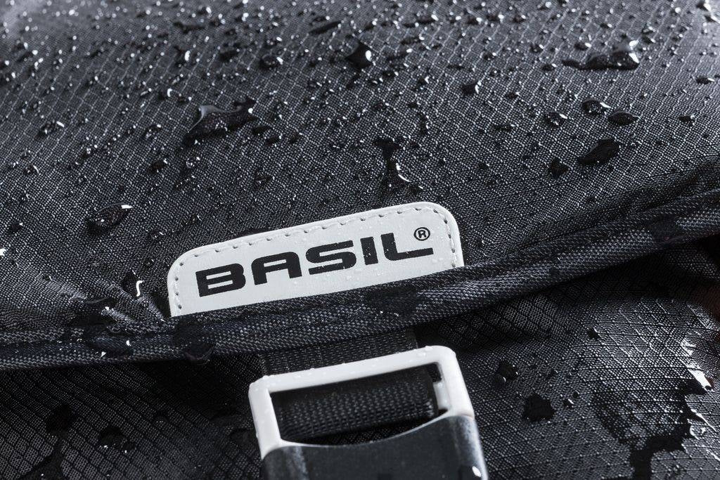 Basil Daypack Nordlicht - Wodoodporne rowerowe opuszczenie E -Bikes