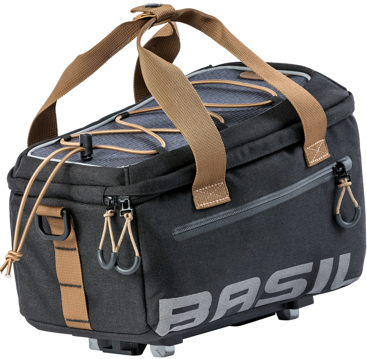 Basil Miles Trunkbag Mik - Vanntett bagasje Privet Bag - 7L - Svart