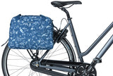 Basil Wanderlust Nawienie całej torby - Blue Rower torebka z nadrukiem dla ptaków - Woda -repellent - 18L