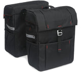 Vigo Double - Sporty Double Bicycle Bag, Black